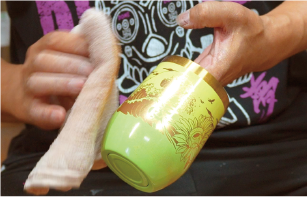 密着 -フレイム（炎）処理の写真